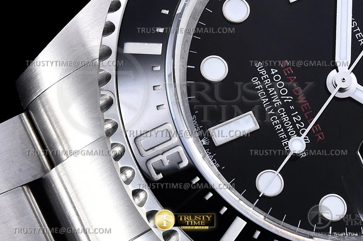 0513 HighQuality ROLSD0105 – Seadweller 126600 43mm SS SS Single Red ARF V4 A 1002